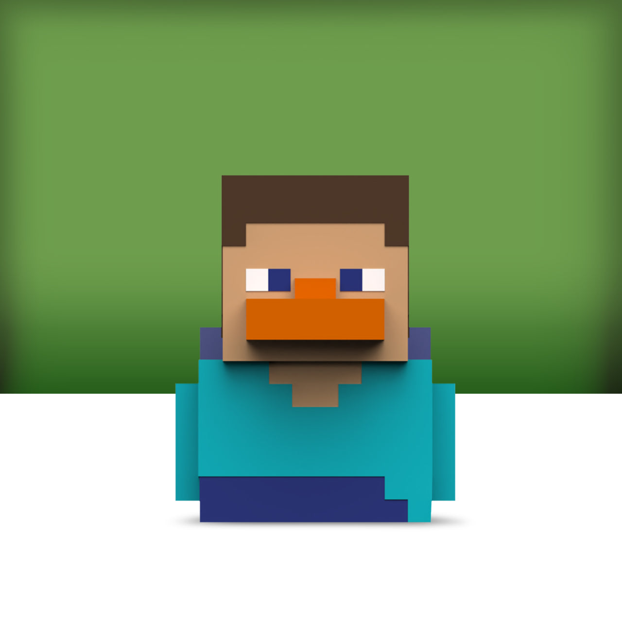 Minecraft Steve TUBBZ Mini Edition Collectible Duck Figure