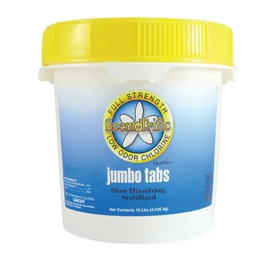 ClearView Scent Trific Tabs 3 Inch Pail 10 Pounds Industrial Grade by OREQ / ClearView