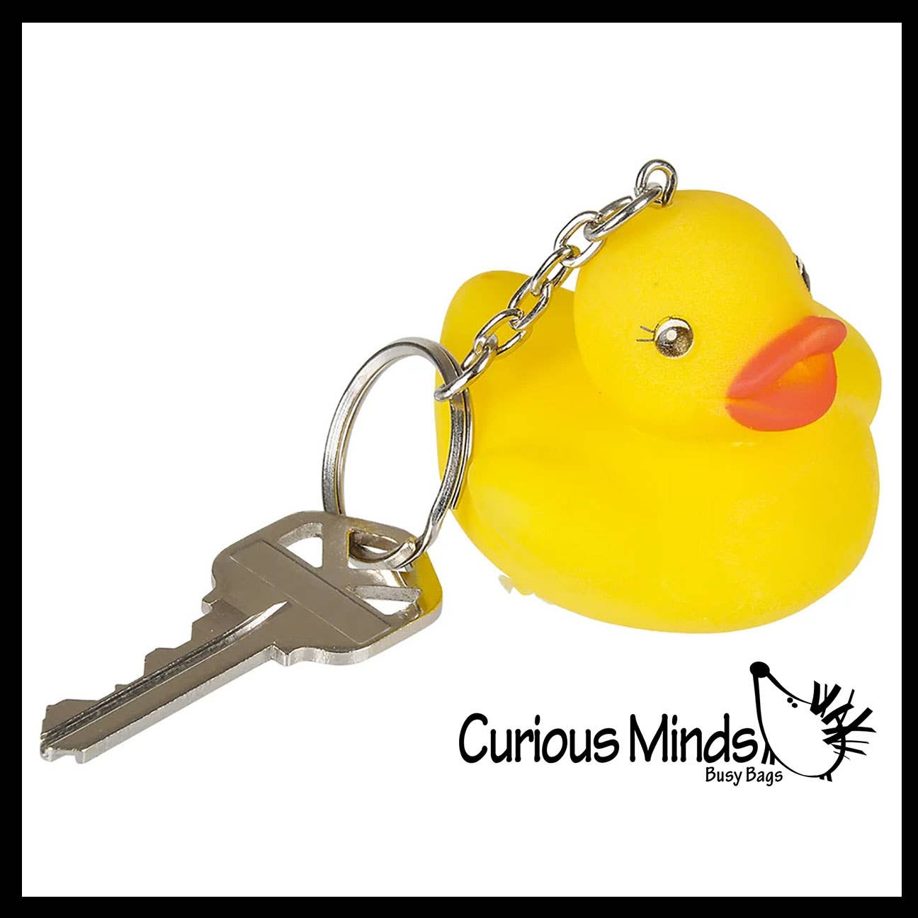 Mini Rubber Ducky Keychain