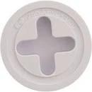 CMP White 1.5" MIP Josam Plug, 25523-900-000 by Custom Molded Products (CMP)