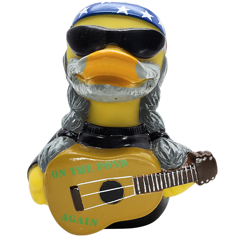 On The Pond Again Eco Friendly Rubber Duck Bath Toy By CelebriDucks