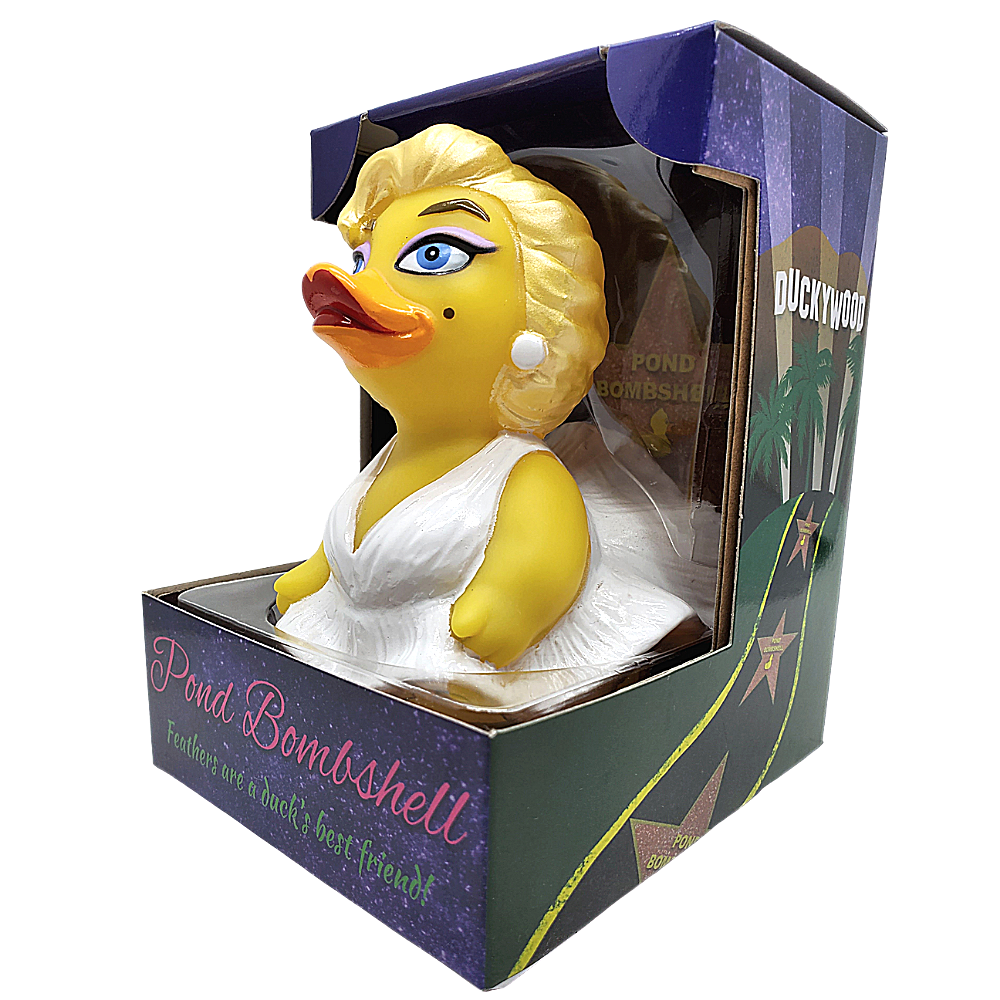 CelebriDucks Pond Bombshell Celebrity Rubber Duck Gift Idea