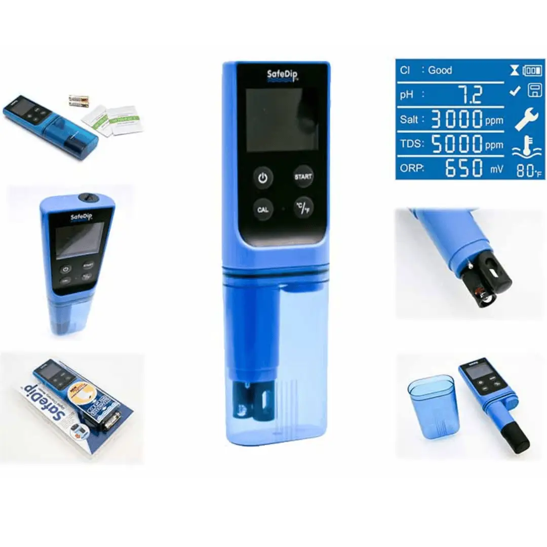 Solaxx SafeDip 6 in 1 Digital Chemistry Reader MET20A by Solaxx