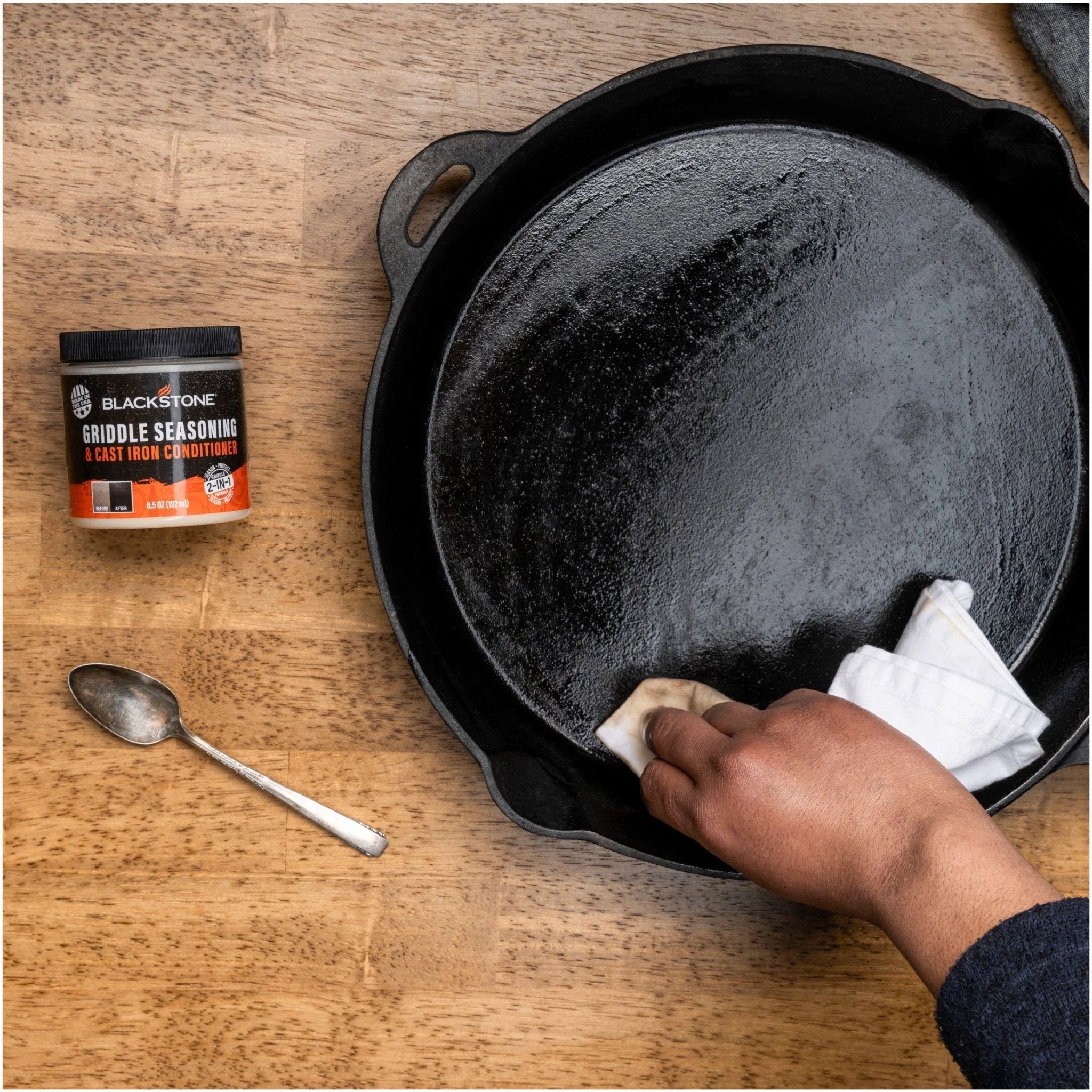 Griddle Seasoning & Cast Iron Conditioner (6.5 oz) by Blackstone Products