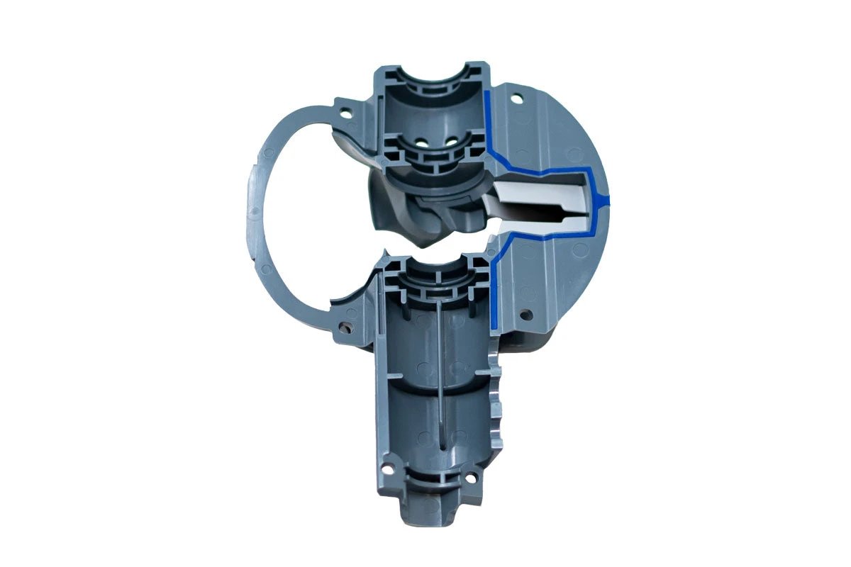 Zodiac MX6 Elite and Original Models Middle Engine Housing w/ Ramp and 2 Seals | R0566900 by Zodiac