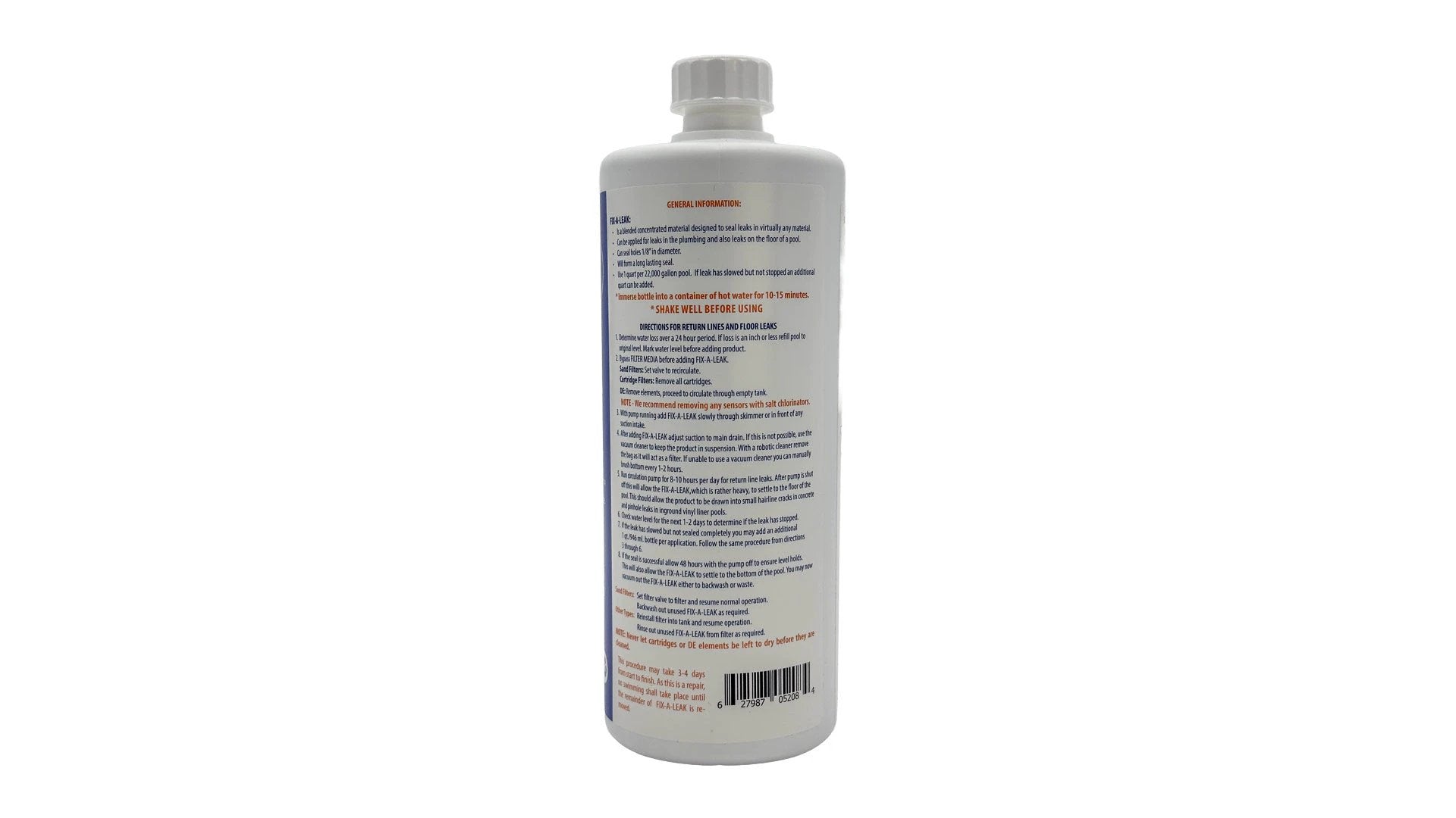 Fix-A-Leak by Marlig for Swimming Pool Spa Hot Tub Leaks 32 oz | FAL32 by Marlig