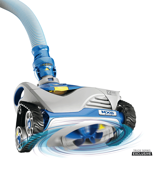 Zodiac MX6 Elite Suction Pool Cleaner, Advanced Twist Lock Hose, X-Drive Technology w/ X-Trax | MX6EL by Duckies Pool Supply