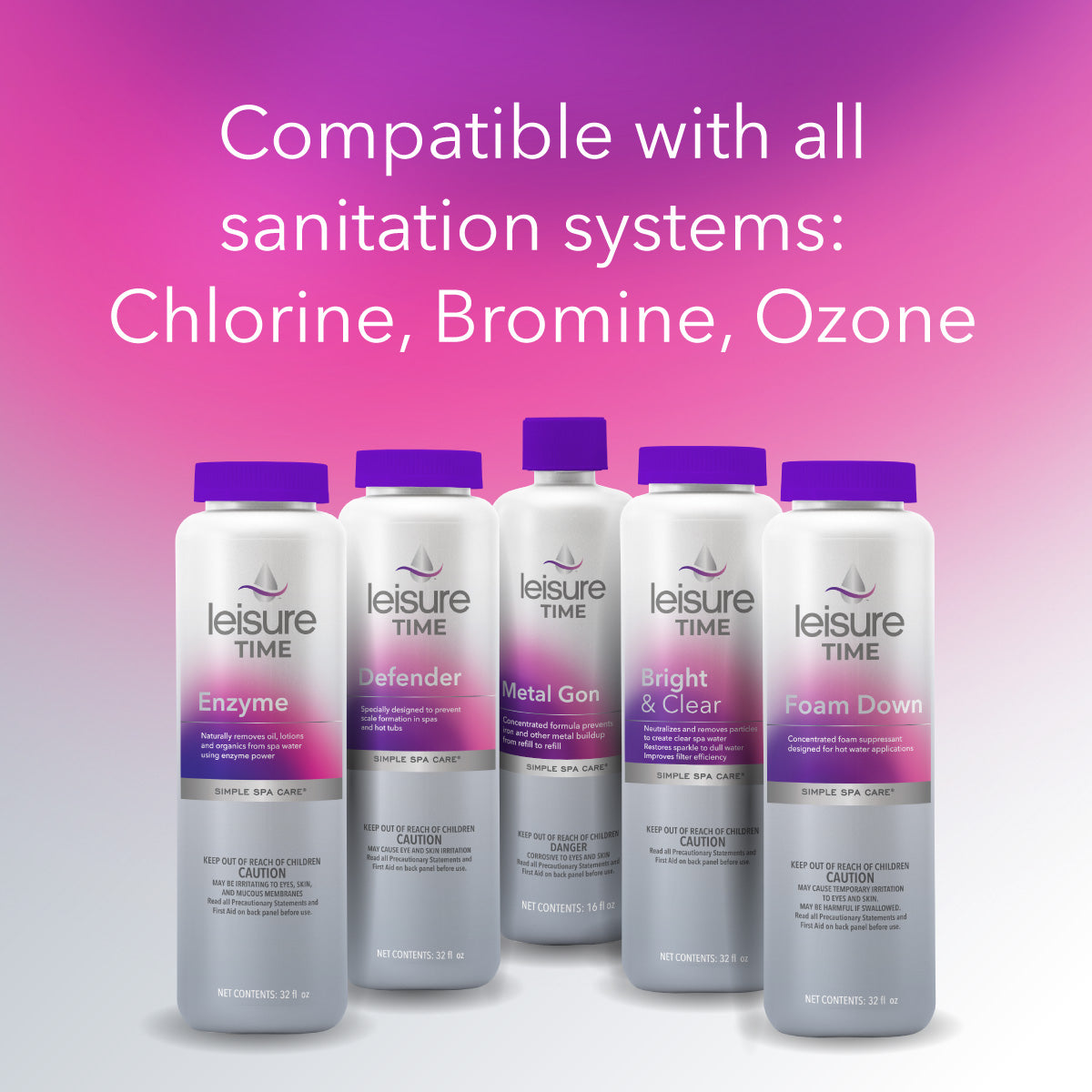 Leisure Time Enzyme Spa Water Treatment Weekly Formula