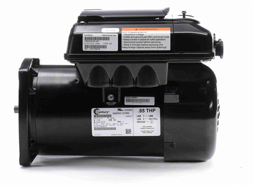 VGreen Variable Speed Motor 1.65HP 48Y Square Flange