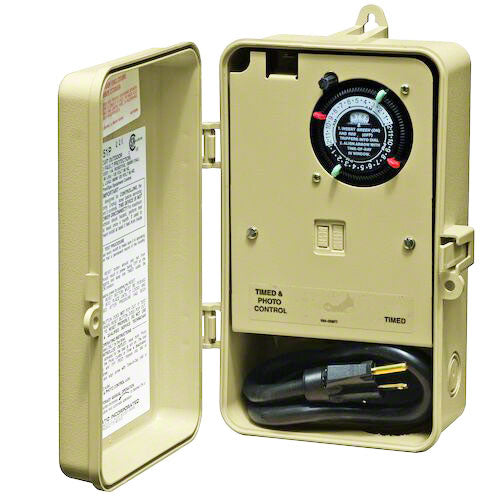 Intermatic Portable Two Circuit Outdoor Timer With Photo