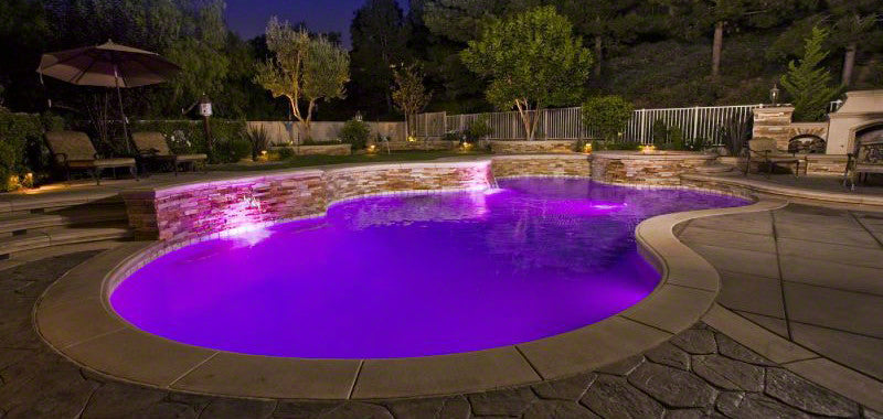 ColorSplash XG W LED Pool Light RGB White 500W 12V Cord