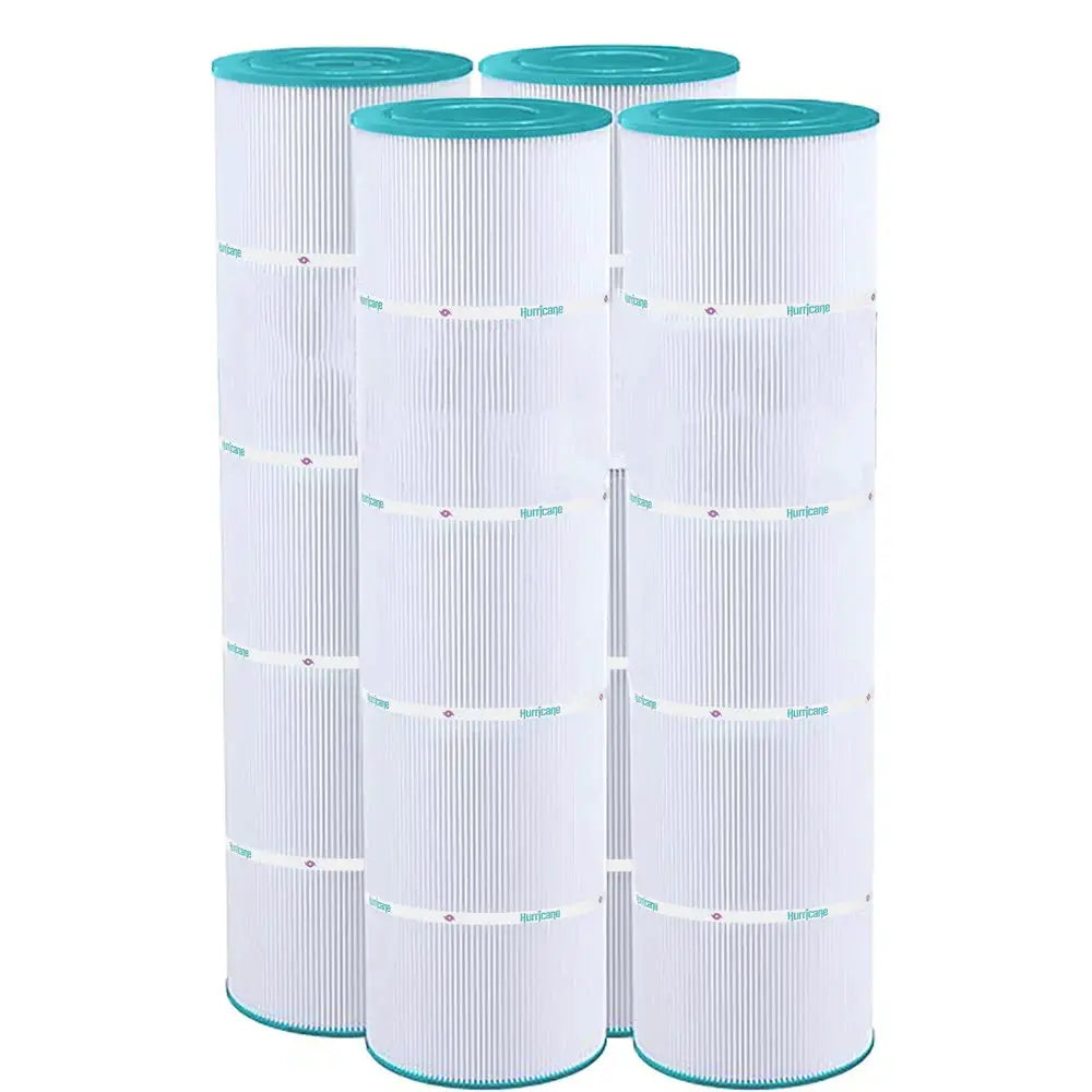 Hurricane HF747104 4 Pack Cartridge Filters for Pentair Clean and Clear 420 520 by Duckies Pool Supply