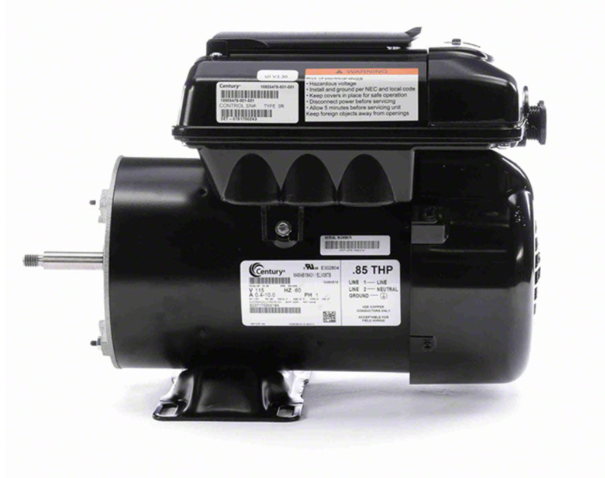 VGreen Variable Speed Pump Motor 48Y Frame Thru Bolt 115V