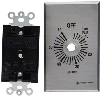 60 Minute Commercial Spring Wound Countdown Timer DPST