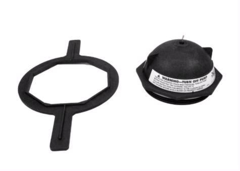 Pentair Black Buttress Thread Closure Replacement Kit Triton II Pool and Spa Sand Filter 154641 - Duckies Pool Supply