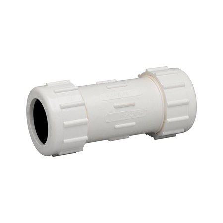 Schedule 40 1 In. Compression X 1 In. D Compression Pvc Repair Coupling