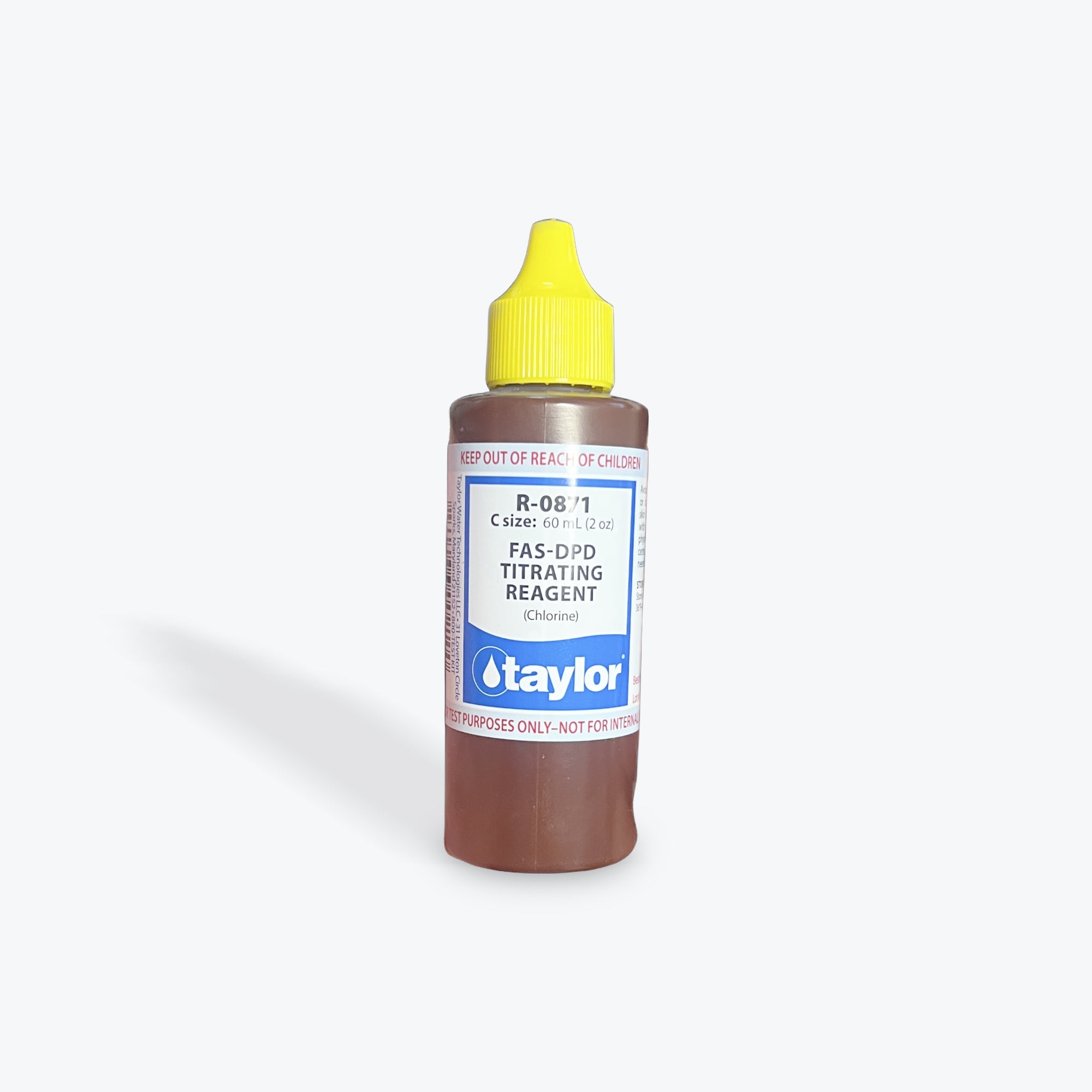 Taylor R-0871 2oz FAS DPD Titrating Reagent (Chlorine) - Duckies Pool Supply