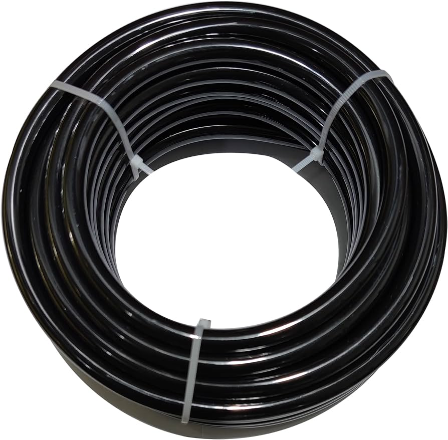 Black Poly .25 Chemical Line 0526-016 - Duckies Pool Supply