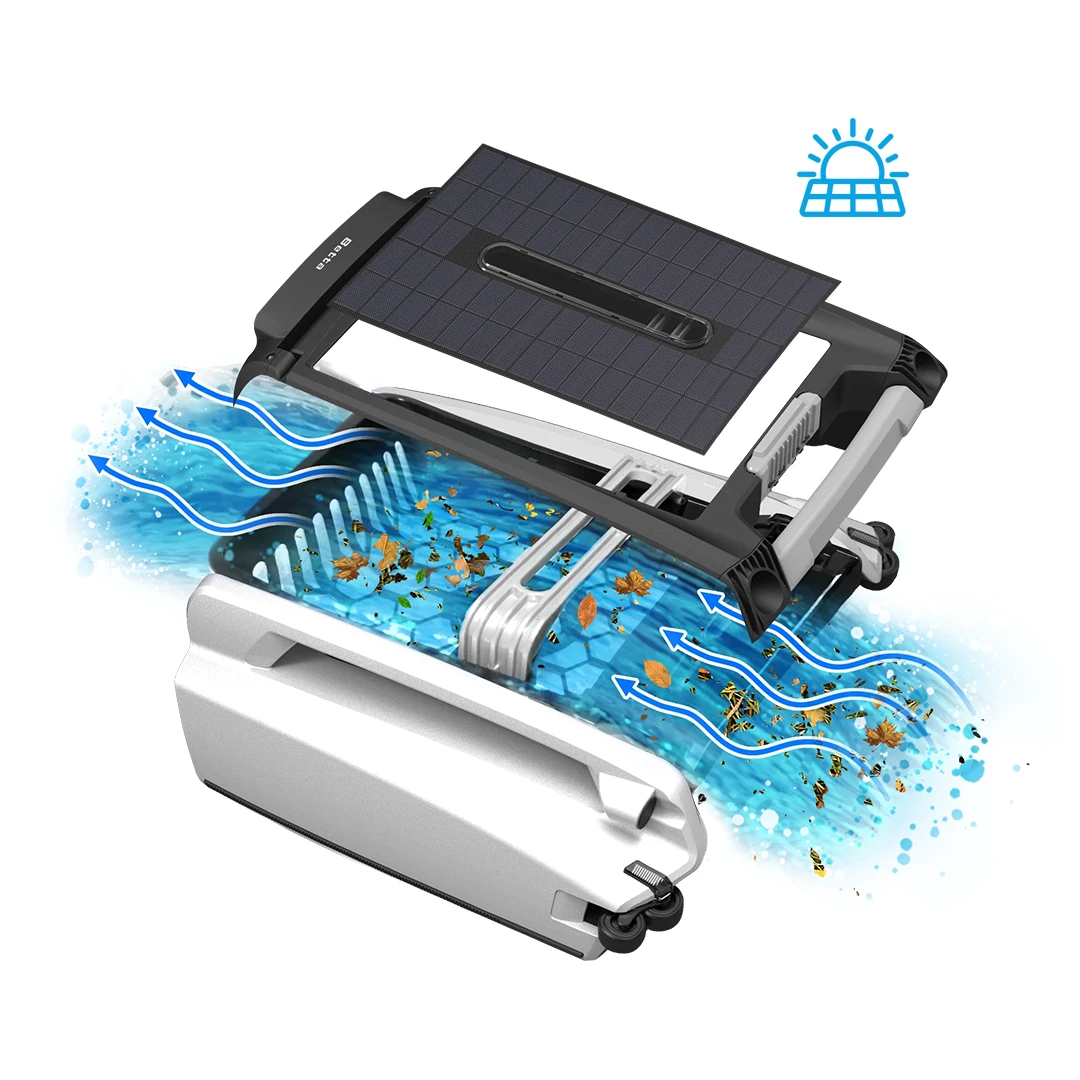 Betta SE - Solar-Powered Robotic Pool Skimmer by Betta
