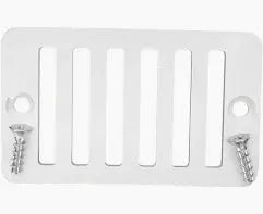 Hayward SP1019BA 2 Inch Socket Rectangular Pool Deck Drain Grate With Screws by Hayward