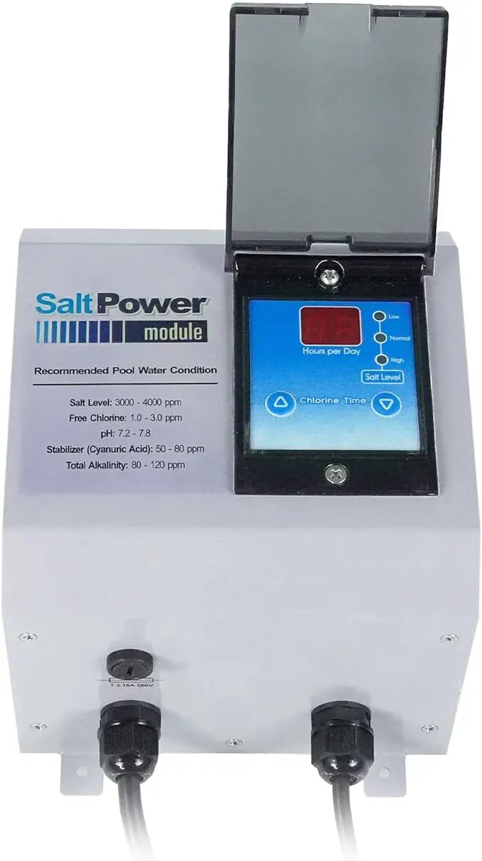 Solaxx Saltron Retro Salt Chlorine Generator, CLG10A – 20,000 Gallons by Solaxx