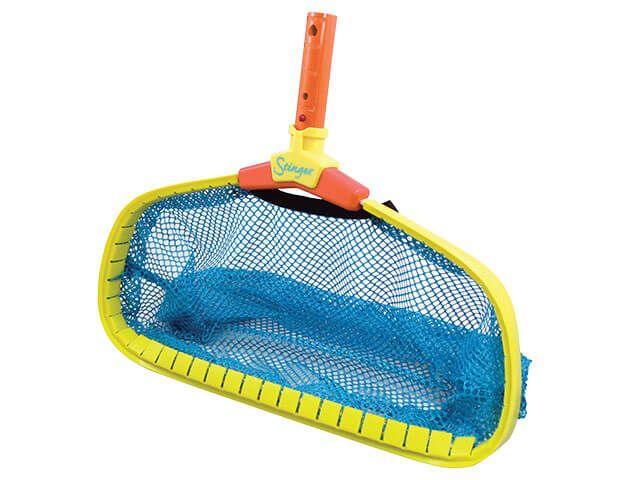 Stinger 18" Leaf Rake with Large Mesh Grab Bag by OREQ CORPORATION
