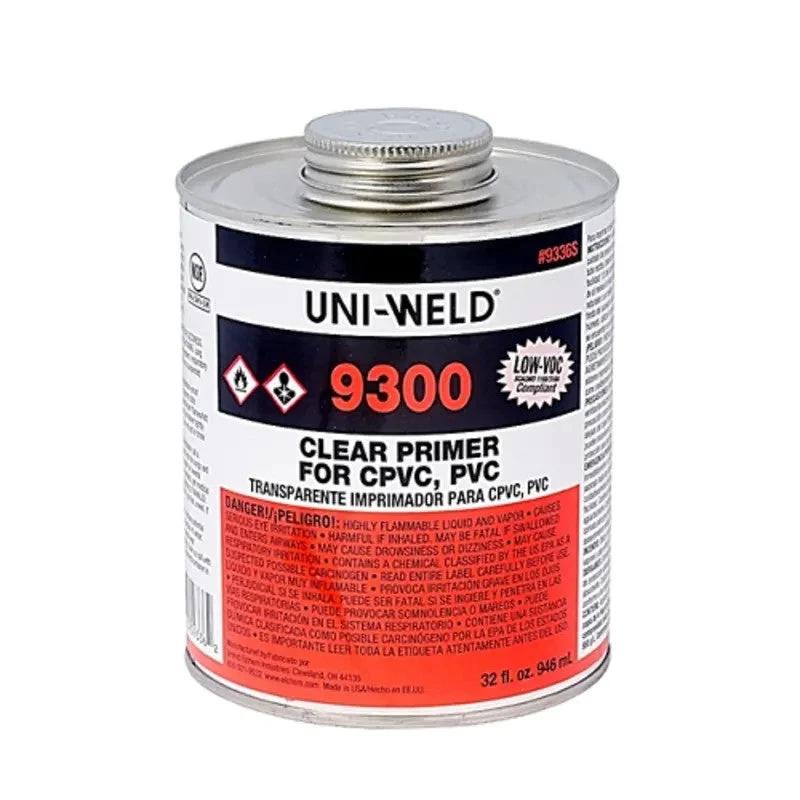 Oatey Uni-Weld 32 Oz. Clear Primer Pipe, 9336S by Oatey