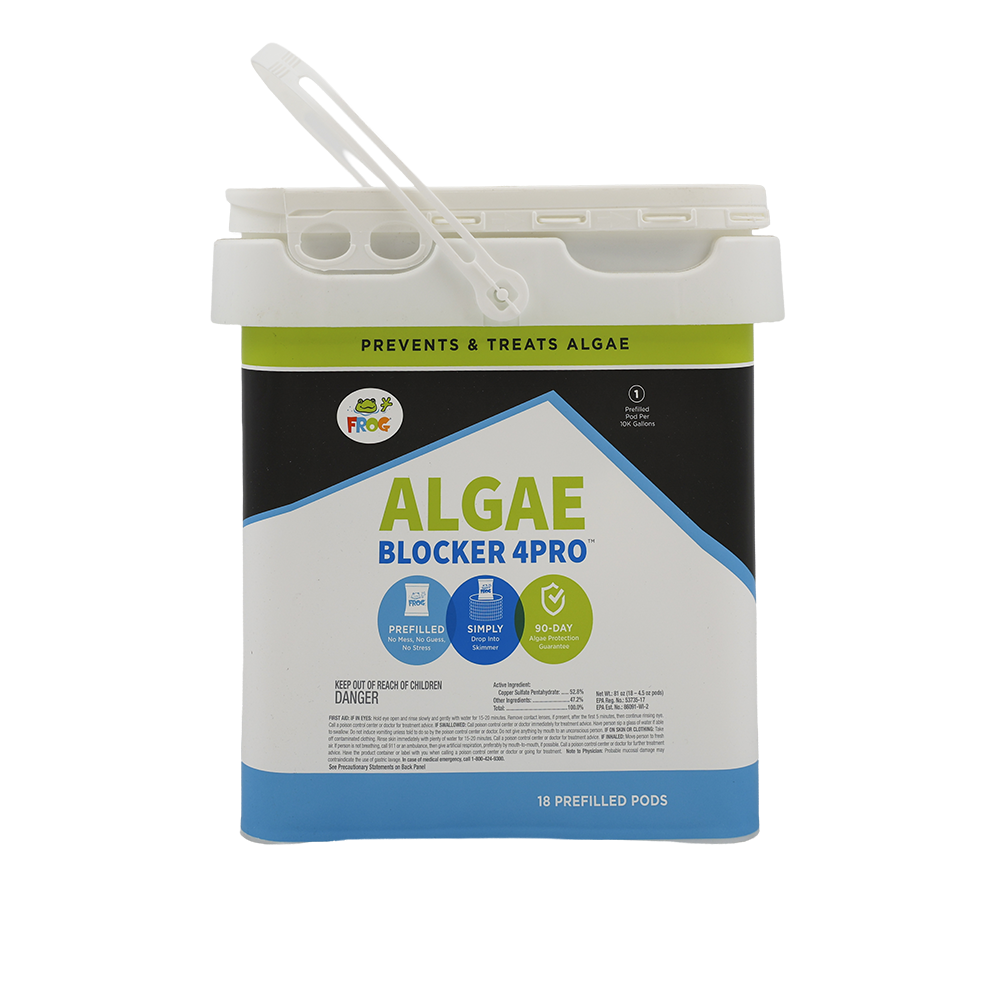 Frog Algae Blocker 4Pro Pool Algaecide For Green Yellow Black Algae by Frog